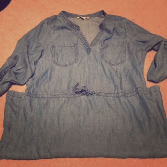 Denim chambray dress - Picture 1 of 1